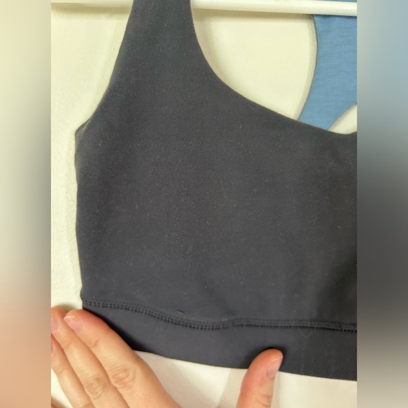 Dark Grey Lululemon Sports Bra - Picture 2 of 5